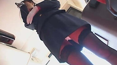 Japanese Aya Bus Attendant