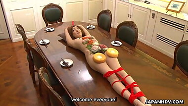 Lady Yukina feasted on and finger fucked too