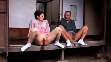 Asian japanese kimono MILF's sex life