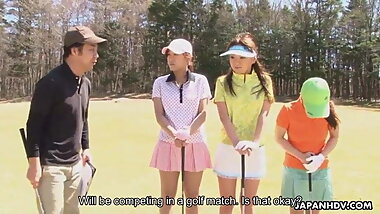 Asian golf has to be kinky in one way or another