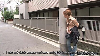 Nail salon Asian babe getting fucked real raw