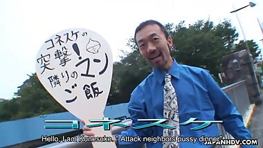 Busty bitch getting her wet pussy cream filled up