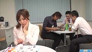 Yumi Maeda starts having sex at work w - More at javhd.net