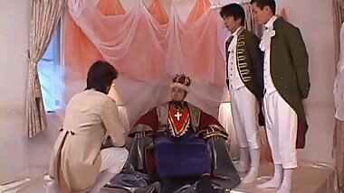 Kana vagina screwed by men in hot gangbang