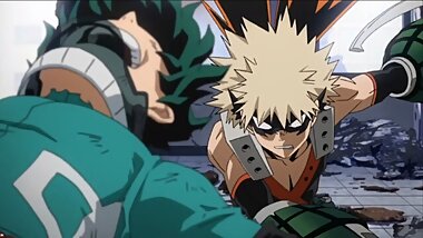 Kacchan and Tenya vs deku and Uravity season 1 My Hero Academia [GMV]