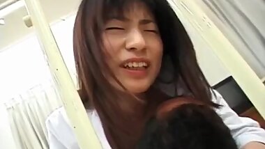 Saki Mutoh nurse has hairy slit fucked with cock and s - More at hotajp com