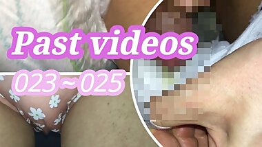 Video of peeing on a diaper Part 6 (0023-0025)