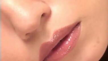 Sexy Asian shows off exciting masturbation