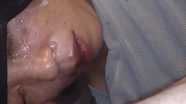 A dream of my Japanese woman. I come in her face