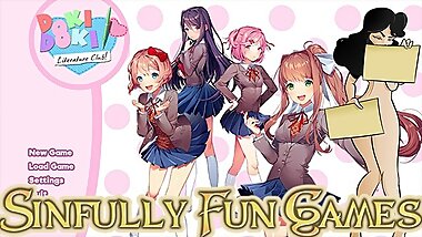 Sinfully Fun Games #8 Doki Doki Literature Club!