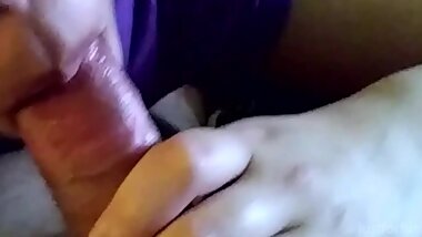 NYC Japanese GF Loves Worshiping My Uncut Cock!
