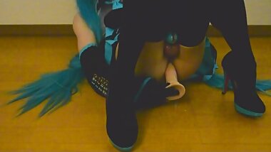 Japanese Crossdresser Masturbation 002