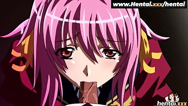 Horny Secretary Banged Hard in Bed gets Cream Pie Hentai xxx