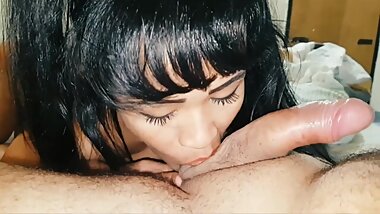 Blowjob // Cum in mouth // Eat cum // Japanese beauty