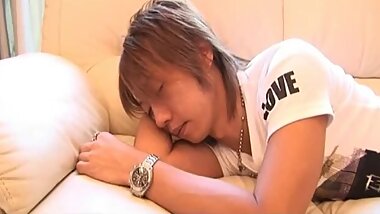 Iori Mizuki sucks dick and swallows like a pro