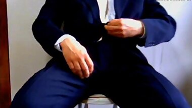 a memory in 2011, Japanese guy taking off suits