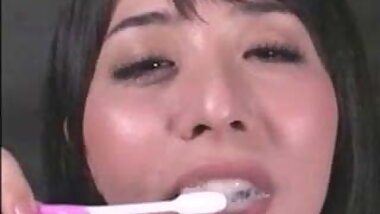 japanese cum brushing scene selected
