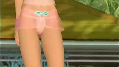 DOAX1 Swimwear mod 083 fundoshi Kasumi & Helena