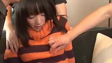 Satisfaction Guaranteed For Horny Well Dressed Japanese Slut Getting Stripped And Pleasured