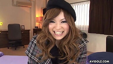 Japanese babe with big tits, Mao Mizusawa got creampied, unc