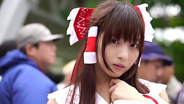 Reimu Hakurei cosplay 001