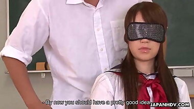 Asian school babe getting fucked and creamed by the fellas