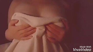 Japanese nipple masturbation