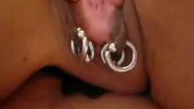 JPN Amateur Pussy with pierced earrings