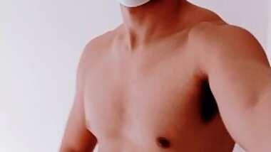 Filipino college, after workout.