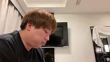 The story of the old man arguing in the bathroom.