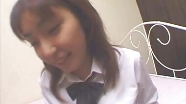 Haruka Hoshikawa has hairy cunt aroused and fucked all the way