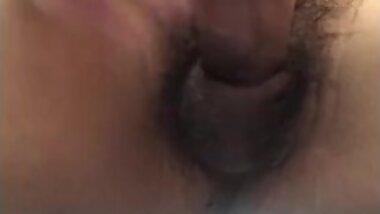 A high school student masturbates watching a video of a mature woman being aphrodisiac and a frustra