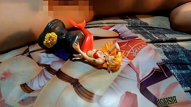 Evangelion asuka figure bukkake nerdy anime hentai Masturbation japanese semen