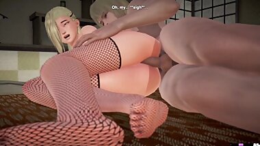 Naruto Hentai 3D - Ino Sex in a traditional Japanese Room