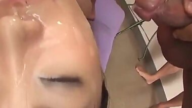 Impressive sex scenes in threesome with Mitsu Anno