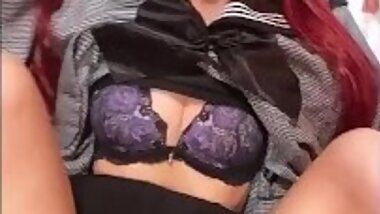 Japanese idol [Mayuka] School Girl Cosplay (part2) Comeshot in bed, POV