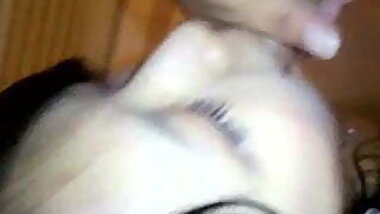 japanese girl gets cum in mouth