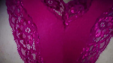 57yo Japanese granny in pink panties