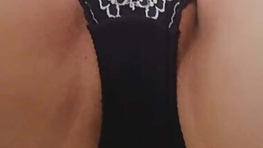 Japanese MILF Panty Play