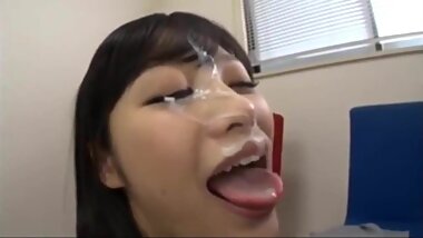Japanese suck n facial