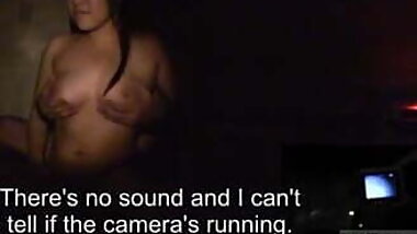 Japanese couple foreplay in haunted love hotel Subtitles