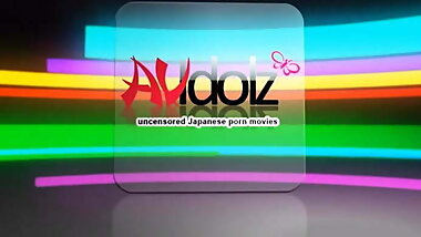 Japanese chick, Hirota Sakura masturbates, uncensored