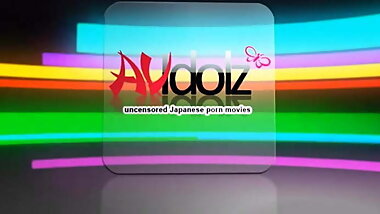 Japanese beauty, Runa Sezaki gives titjobs, uncensored