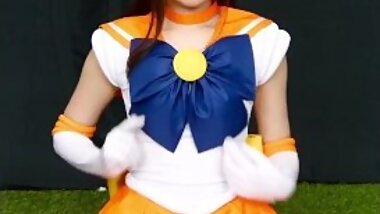MARI,WAM,wet and messy, sailor moon costume